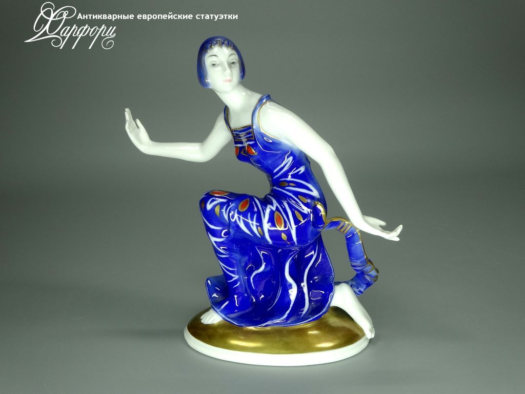 Купить фарфоровую статуэтку KARL ENS Ар-деко Танцовщица